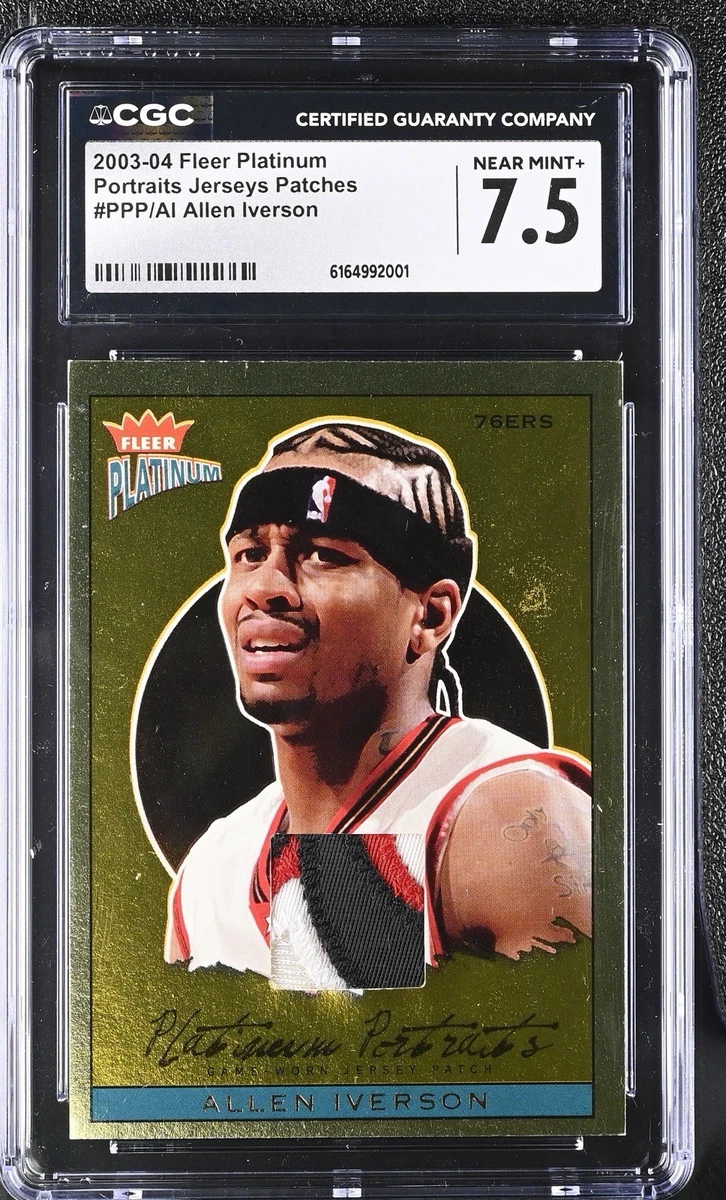 【確認用】アイバーソン① Allen Iverson Basketball Serial Numbered Sports Trading Cards