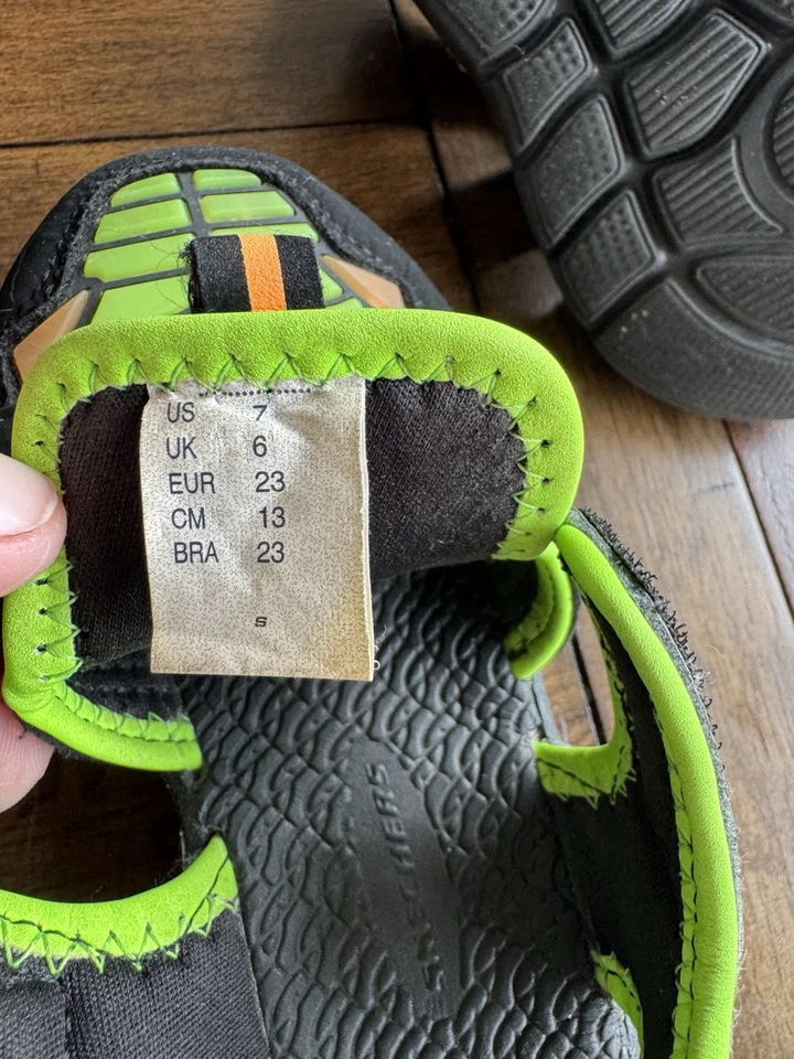 Skechers Toddlers Boy's C-Flex Sandal 2.0 Dino-Rays Sporty Sandals Size: 7 - Image 4 of 4