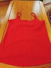 Mothercare Maternity M2B Red Nursing Tank Top, Size 16, Used