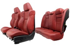11-23 Dodge Charger Srt Seats Demonic Red Laguna Leather Oem W Power Heat Cool