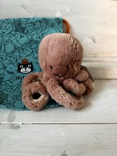 Jellycat Baby Odell Octopus Plush Toy 13cm Brand New With Tags And Dust Bag BNWT