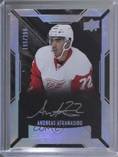 2015 UD Black Lustrous Rookies Signatures /299 Andreas Athanasiou #74 Auto h3a