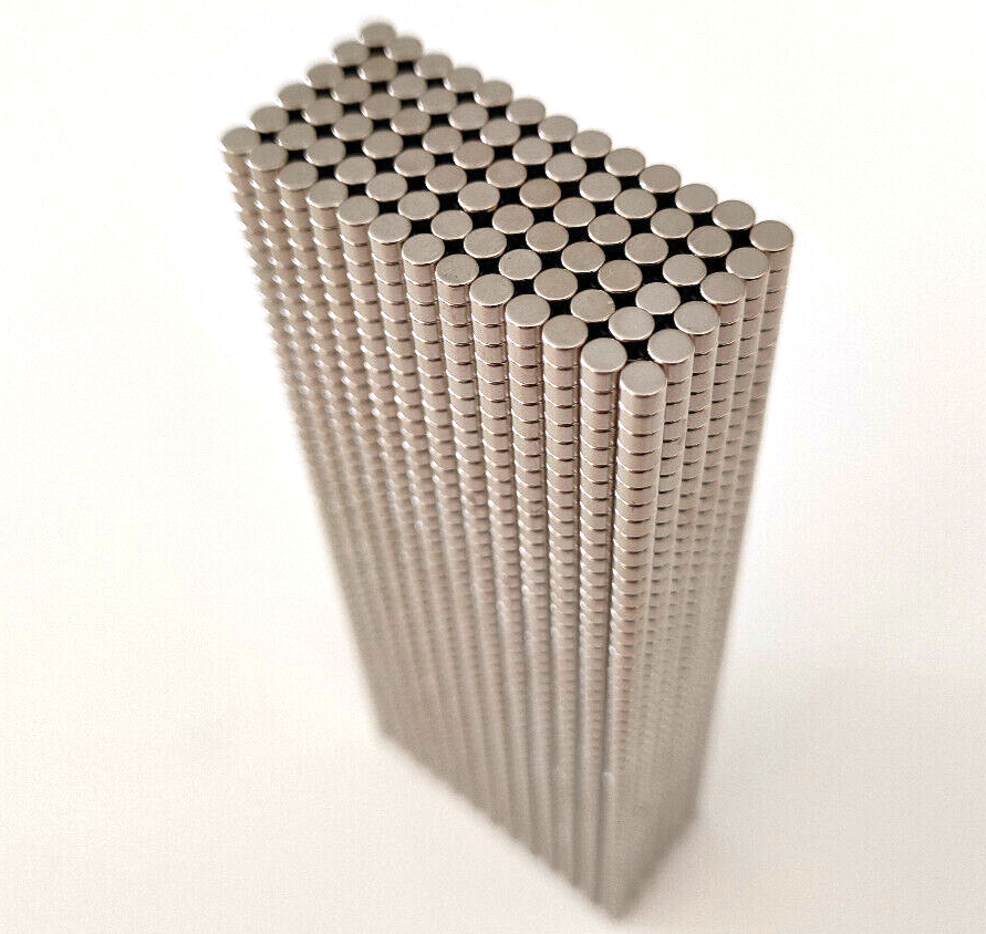 20x Neodym Magnet Scheiben 10mm X 0,5mm Mini Magnete Scheibe Rund Flach