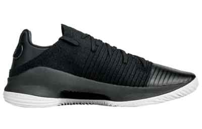 Under Armour Curry 4 Low - 7.5 - 3000083-004 Black Gray Grey V