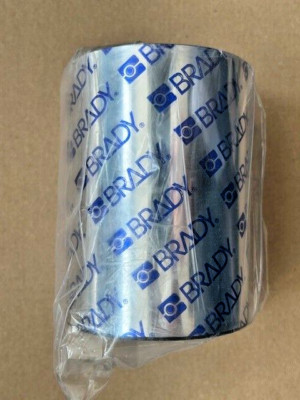 1 Rolle R-7960 - Brady - Farbband - Harz - Schwarz - 90mm x 300m - 1C04808