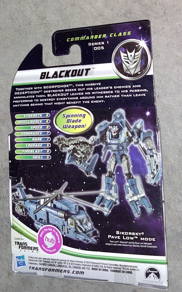 Transformers Dark of The Moon Blackout w Scorponok New Cyberverse  Legends  - Image 2 of 2