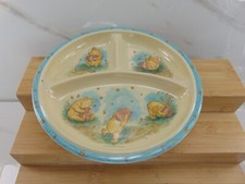 Selandia Disney WINNIE THE POOH Divided Melamine Kids Plate - 3 Sections - Child