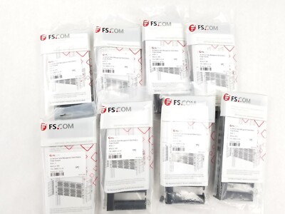 Lot of (8) CMBRC-5U-84 5U Vertical Cable Management Bend Radius Finger Bracket