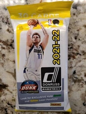 2021-22 Panini Donruss Basketball Value Fat Pack - Brand New, Factory Sealed