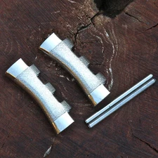 3 SOLD! Steel 18mm curved ends to  7-row NSA bracelet model rare band watch part