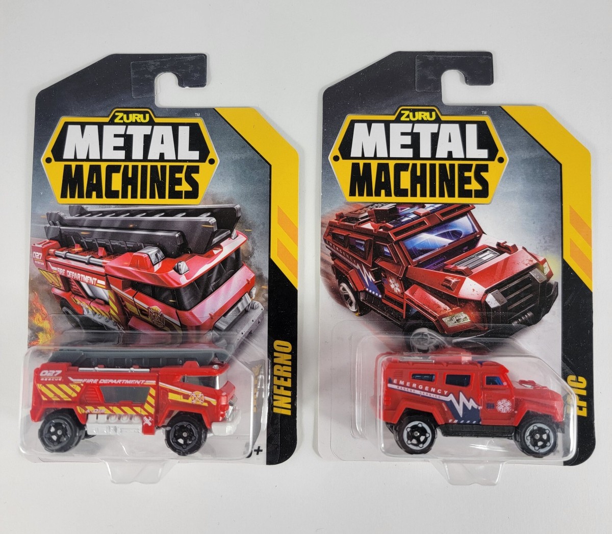ZURU Metal Machines Diecast Car Toy Styles INFERNO Fire, Epic