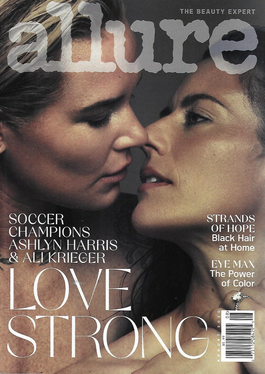 Allure Magazine Ashlyn Harris Ali Krieger Fashion Eye Color Black