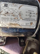 EMERSON MOTOR CA55JXDMR-2220 1/3HP W/ PROCON PUMP 111A015F11BA