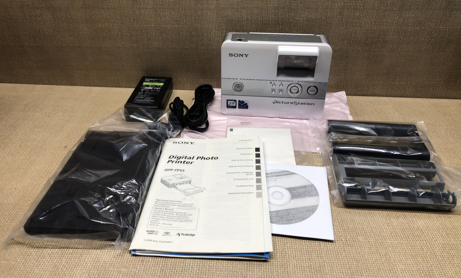Sony Digital Photo Printer Picture Station DPPFP55 New Open Box