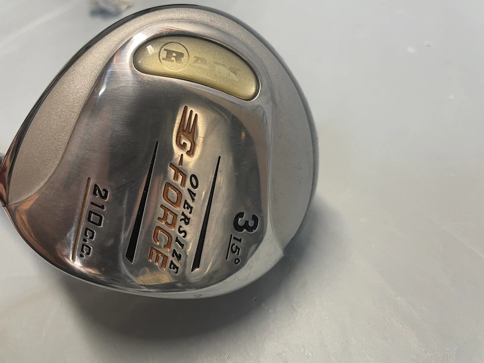 Ram Rhythm GF Tour 15o 3 Iron Oversized G-Force 210c.c  Graphite/ Titanium - Image 4 of 4