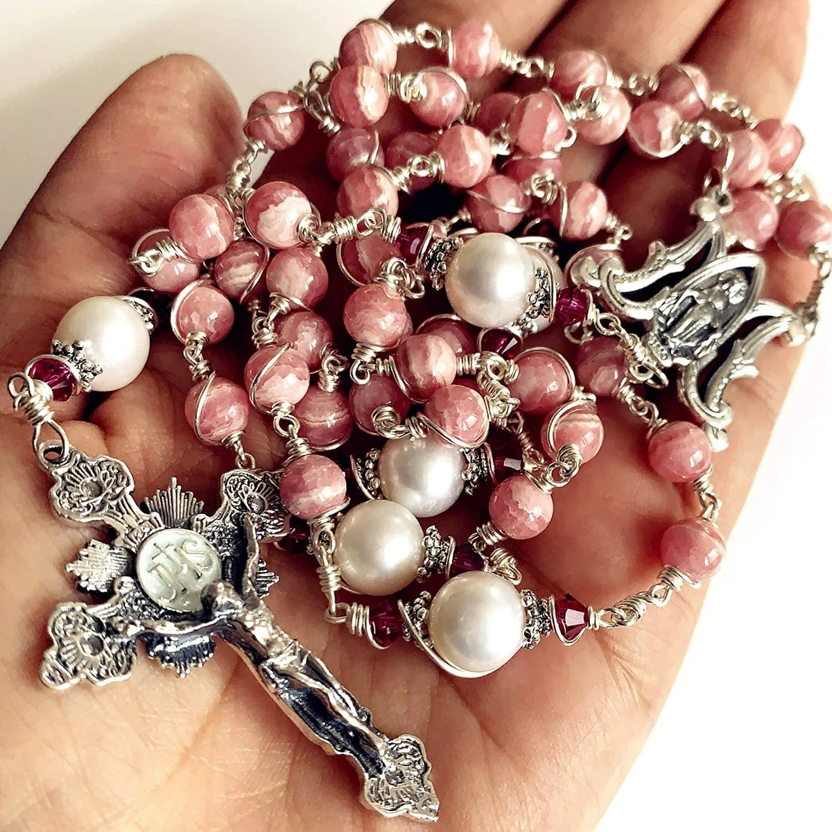 Sterling 2024 rosary necklace