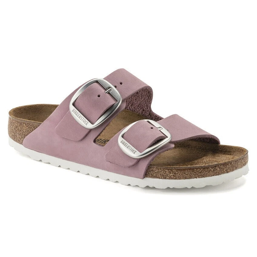 BIRKENSTOCK ARIZONA BIG BUCKLE SLIDE SANDAL OLD ROSE WOMEN S SIZE