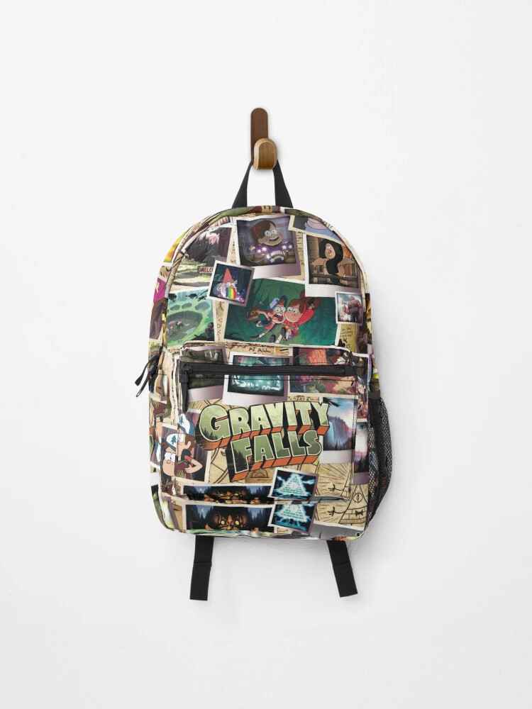 Gravity Falls ROCKS! Backpack, Mystery Cartoon Fan School Bag for Teens
