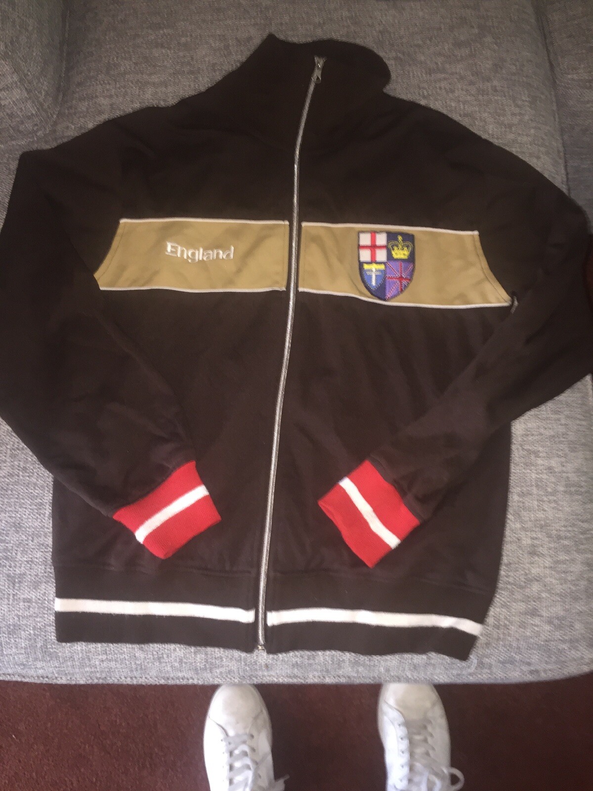 england soccer warm Up jacket Adult M Ace eBay