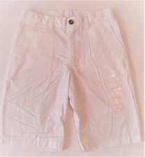 POLO RALPH LAUREN BOYS TEENS WHITE 100 COTTON CHINO SHORTS SIZE 16 NEW