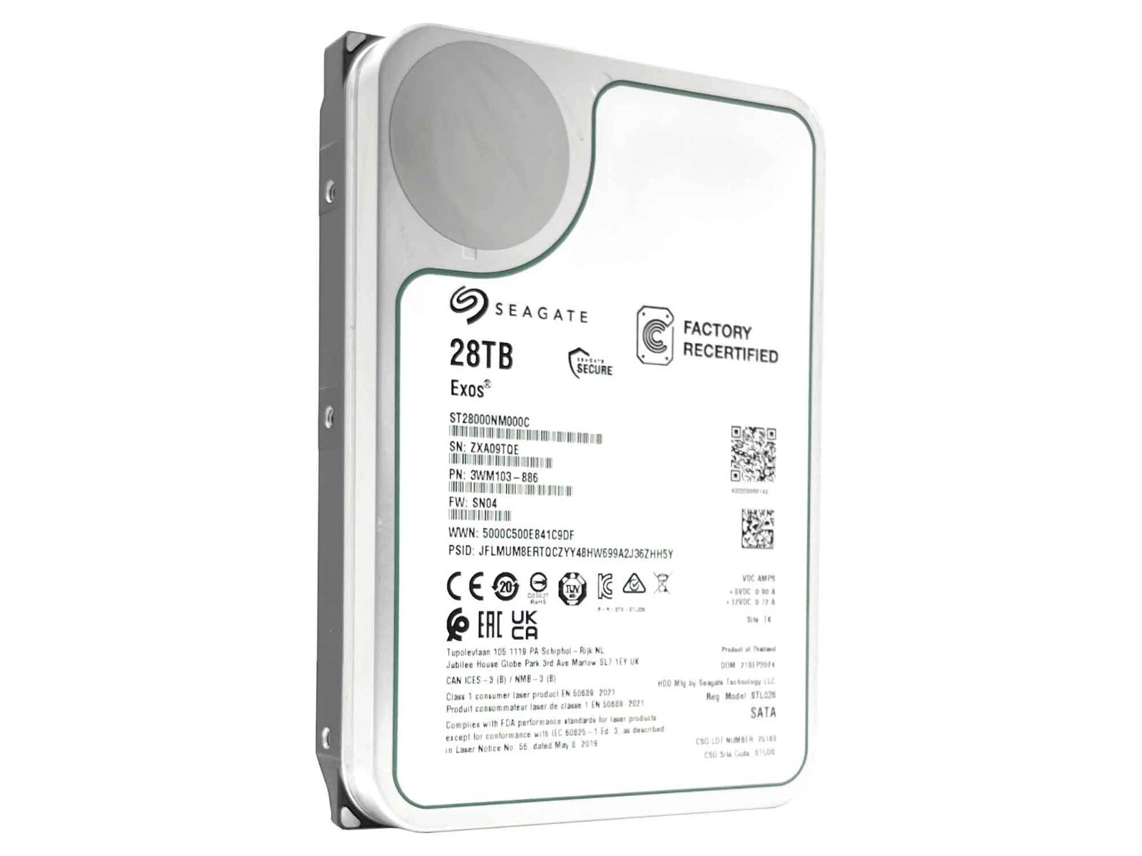 Seagate Exos X22 ST28000NM000C 28TB CMR SATA 6Gb/s 3.5" Enterprise Hard Drive Review