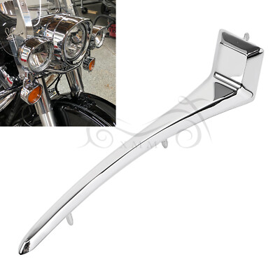 Chrome Top Headlight Cover Trim For Harley Road King Classic EFI