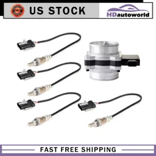For 1996 Cadillac Fleetwood 5.7L 4X Oxygen O2 + Mass Airflow MAF Sensor