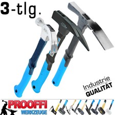 3 x Latthammer Schuster Berliner Maurer Dachdecker Zimmernanns Hammer Fiber ERGO