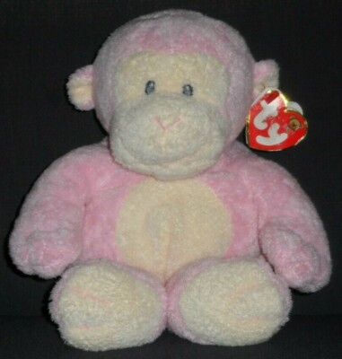 BABY DANGLES PINK the MONKEY BABY TY MINT with TAG SEE PICS