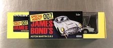 CORGI SPECIAL AGENT 007 JAMES BOND’S ASTON MARTIN D.B.5 EJECT HORNBY HOBBIES