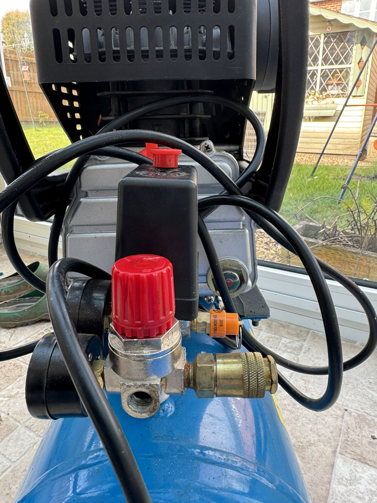 Ferrex Air Compressor 8 Bar 24 Litre SPARE PARTS / Not Working eBay