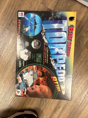 Battleship Torpedo Attack By Hasbro 2007 100% Complete 