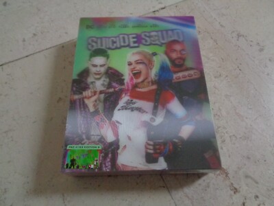 SUICIDE SQUAD 3D Filmarena LENTI FULL SLIP BluRay SteelBook Harley Quinn JOKER