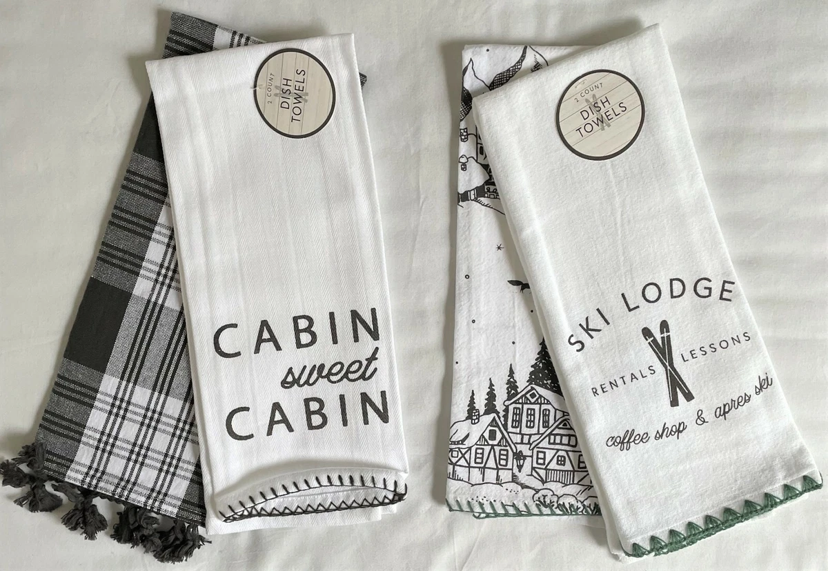 Cabin Dish Towel 