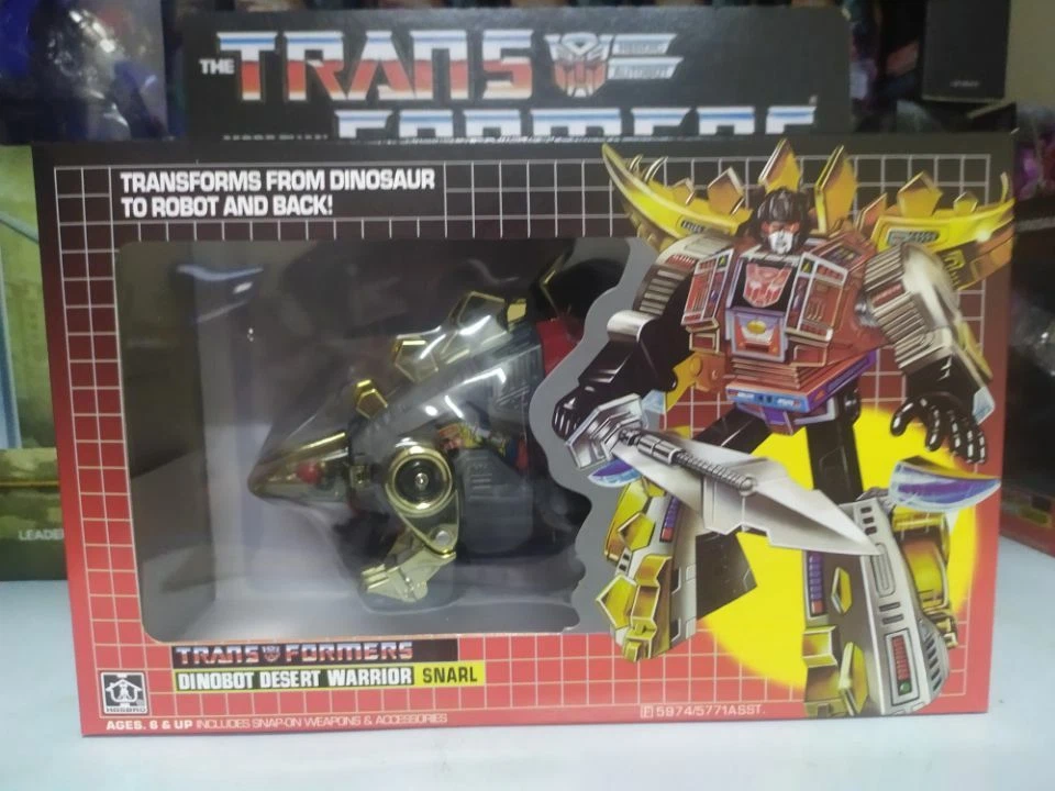 Transforms G1 Grimlock Slag Swoop Snarl Sludge Reissue Dinobots Action figure - Image 3 of 4