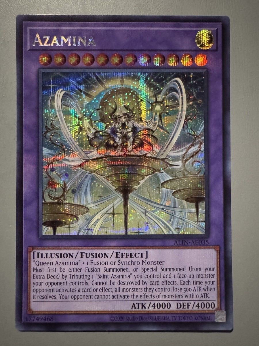 YUGIOH AZAMINA (FUSION) ASIA ENGLISH EDITION ALIN-AE035 SECRET