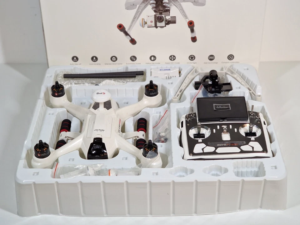 Walkera QRX350 Premium RTF F12E G3D Drohne FPV Quadrocopter UVP 1299€ OHNE AKKU! - Bild 2 von 4