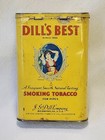 VINTAGE ADVERTISING EMPTY DILL'S BEST VERTICAL POCKET TOBACCO TIN — photo 4