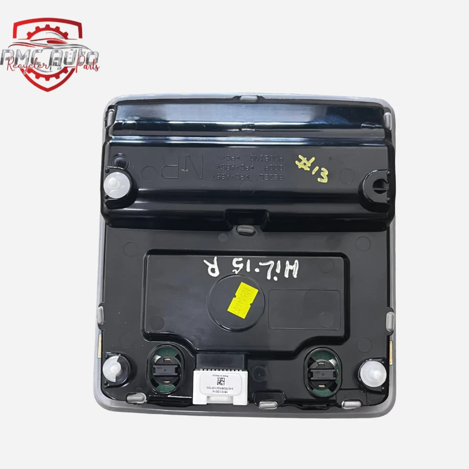 2014-2019 Toyota Highlander Overhead Ceiling Roof Console Gray OEM #13 Foto 3 de 4