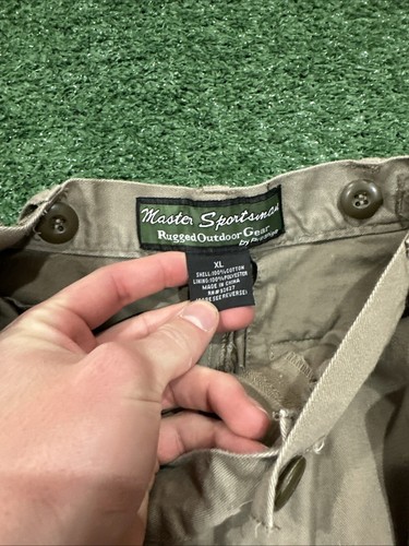 Master Sportsman Pants Upland Brush Briar Proof Trouser Brown Youth Size XL - Picture 2 of 6