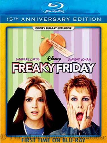 Freaky Friday 2003 Disney Blu-ray DMC 15th Anniversary Edition