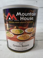 Mountain House Freeze Dried / Emergency Food Can Green Beans Expires 2036