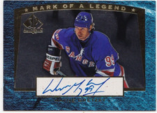 1998 UPPER DECK SP AUTHENTIC MARK OF A LEGEND WAYNE GRETZKY AUTOGRAPH 384/560
