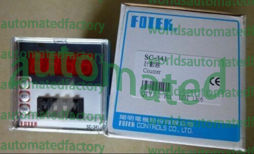 Contatore FOTEK SC-341 SC341 nuovo 1 pezzo con scatola - Foto 1 di 1