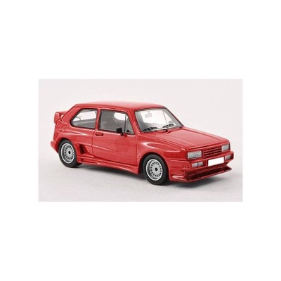 SCALE MODEL COMPATIBLE WITH VW GOLF I RIEGER GTO RED 1:43 NEO SCALE MODELS NEO45