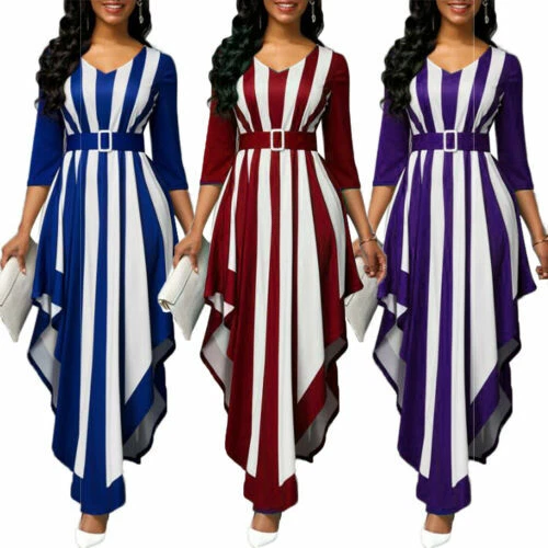 Striped T-Shirt Dresses