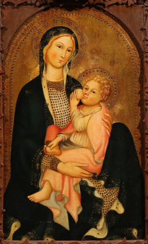 Beautiful Religious Old Master Style Madonna and Child European - Picture 2 of 13