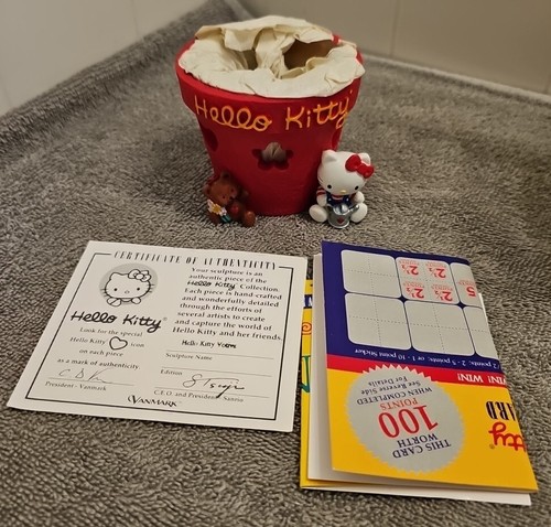 ๐ฅ Spottie Dottie HELLO KITTY Votive Candle Holder Sanrio From 1997 - Picture 2 of 13
