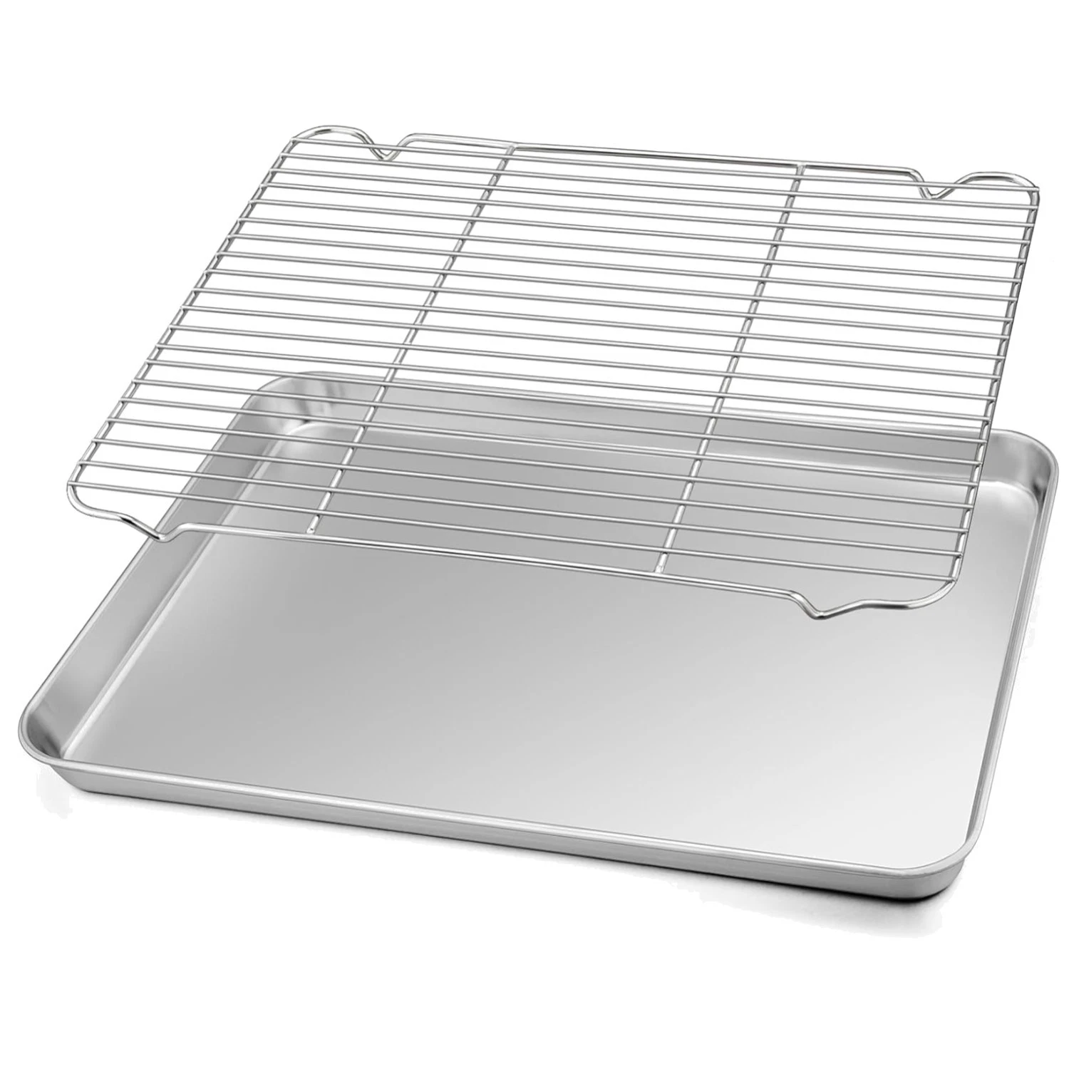 Stainless Steel Baking Sheet with Rack Set