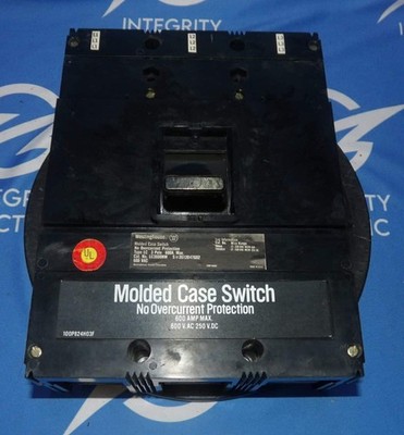 Westinghouse LC3600NW 600A 3 Pole 600V Circuit Breaker + 1 Year Warranty